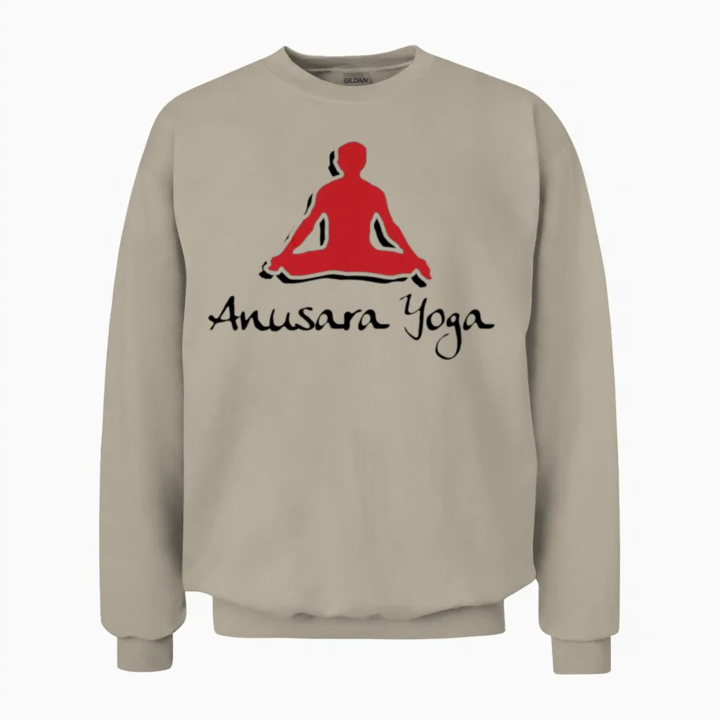 Yoga Anusara Unisex Sweatshirt in Sand