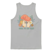 Cool to Be Kind, Retro , Unisex Tank Top - Ash – 1