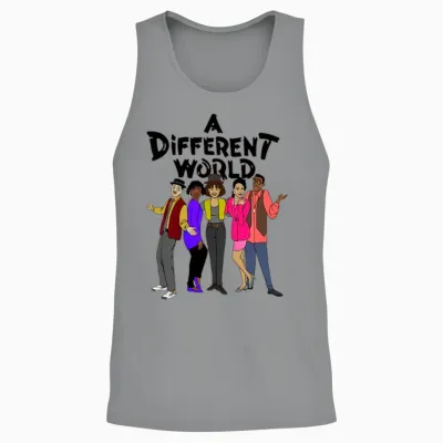 Black Tv Shows a Different World Black Tv Shows Unisex Tank Top - Sport Grey
