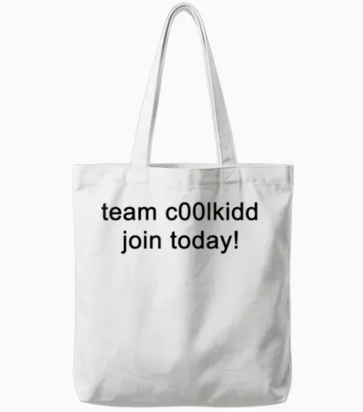 C00lkidd Team Join Now Coolkidd C00lkid Coolkid Funny Game Tote Bags in White