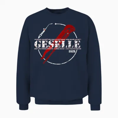Anlagenmechaniker Shk 2026 Heizungsbauer Geselle Unisex Sweatshirt - Navy