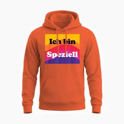 Funny Sayings Funny Festival Fun Celebration Unisex Hoodie - Orange