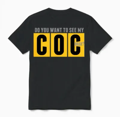 Do You Want to See My Coc Unisex T-Shirt - Black
