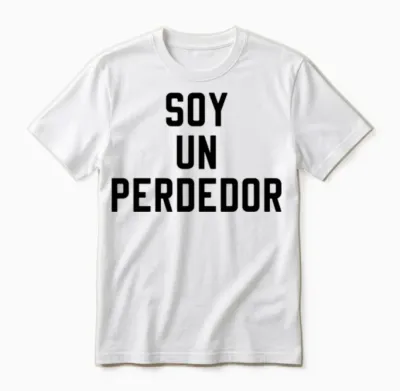Soy Un Perdedor Unisex T-Shirt - White