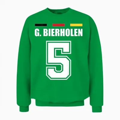 Funny Name Germany Jersey for Mallorca and the Party T-Shirt, Black Unisex Sweatshirt - Irish Green