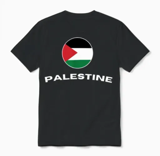Palestine Unisex T-Shirt in Black