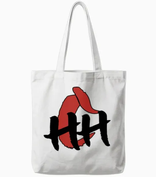 Hippie Head Chef Chefs & Cooks Gift Tote Bags in White