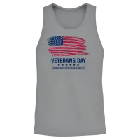 Veterans Day Classic Unisex Tank Top - Sport Grey – 2