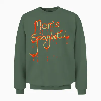 Mom's Spaghetti Unisex Sweatshirt - Military Green