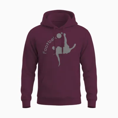Football Fanclub Unisex Hoodie - Maroon