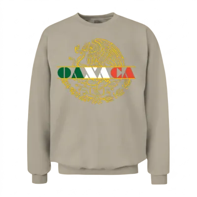 Oaxaca Mexico Aguila Unisex Sweatshirt - Sand
