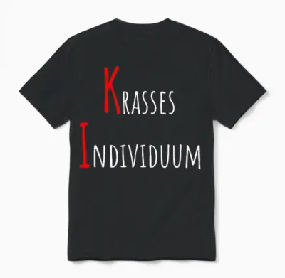 Ki Krasses Individuum Lustige Künstliche Intelligenz Sprüche Unisex T-Shirt - Black