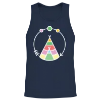 Boho Children — Aesthetic Unisex Tank Top - Navy – 2
