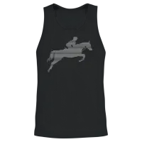 Ride Horses Horse Lovers Unisex Tank Top - Black – 2