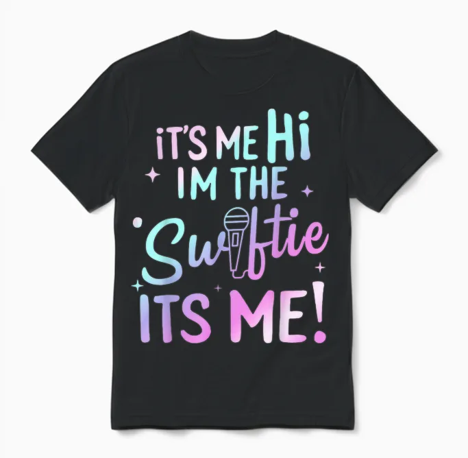 Its Me Hi Im the Birthday Girl Its Me Birthday Taylor Women Unisex T-Shirt in Black