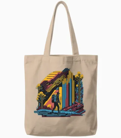 Hiking Tote Bags - Natural