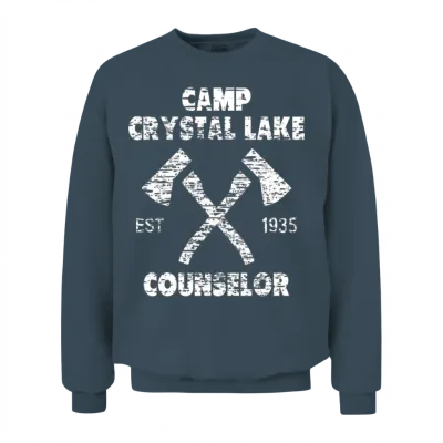 Camp Crystal Lake Counselor Unisex Sweatshirt - Dark Heather