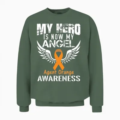 Agent Orange Awareness Unisex Sweatshirt - Military Green