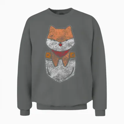 Shiba Pedigree Dog Dog Owner Cryptocurrency Unisex Sweatshirt - Graphite Heather