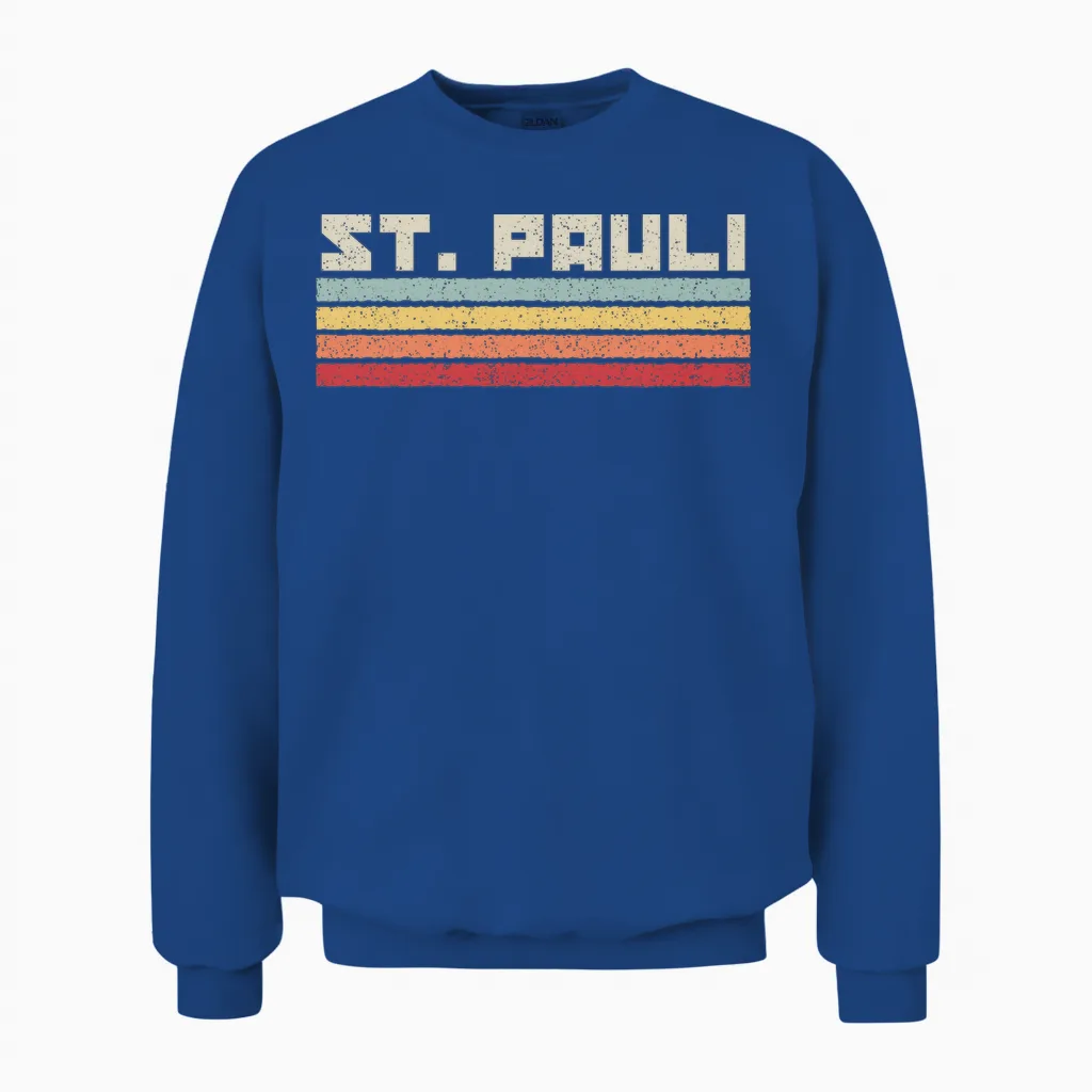 St Paulian Hambourg Nord Allemagne Nord Patrie T-Shirt Haut De Gamme Unisex Sweatshirt in Royal