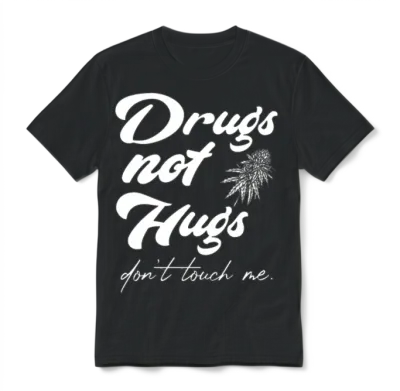 It's Just Weed Funny Sayings Unisex T-Shirt - Black
