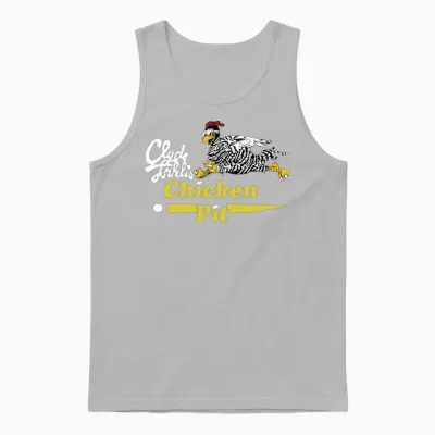 Clyde Forkles Chicken Pit Gift Unisex Tank Top - Ash