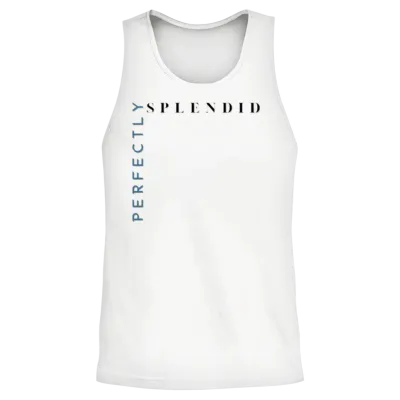 Perfect Unisex Tank Top - White