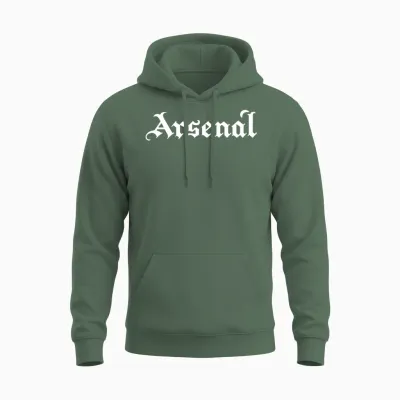 Arsenal Unisex Hoodie - Military Green