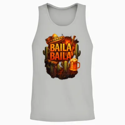 Baila Baila Krause Liad Für D Wiesn Oimara Wackelkontakt Unisex Tank Top - Ash