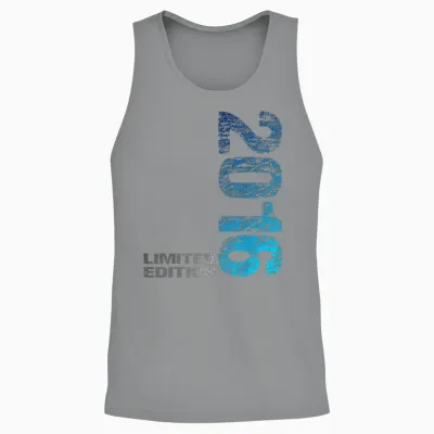 Kids 2016 Boy Girl 9th Birthday Limited Edition 9 T-Shirt, Black Unisex Tank Top - Sport Grey