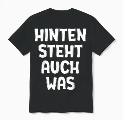 Funny Slogan Unisex T-Shirt - Black