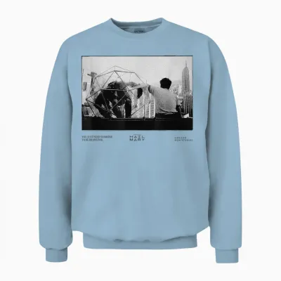 Du Brauchst Nur Jemanden Unisex Sweatshirt - Light Blue