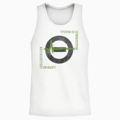 Type O Negative Life Is Killing Me Unisex Tank Top - White
