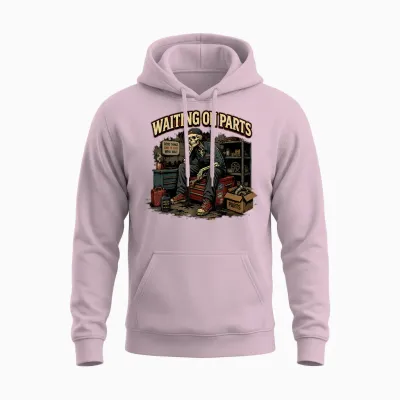 Car Technician Men Auto Repair Mechanic Unisex Hoodie - Light Pink