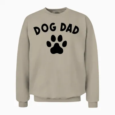 Dog Dad Unisex Sweatshirt - Sand