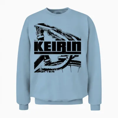 Bahnrad Rennrad Fahrrad Rennen Und Japanisches Keirin Unisex Sweatshirt - Light Blue