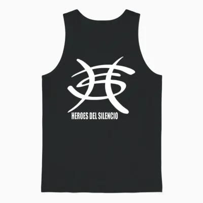 Heroes Del Silencio Rock Music Enrique Bunbury Unisex Tank Top - Black