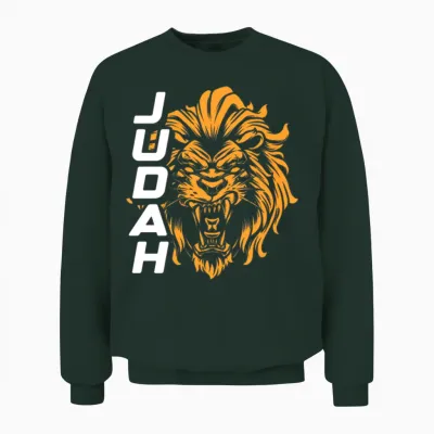 Judah Lion Unisex Sweatshirt - Forest