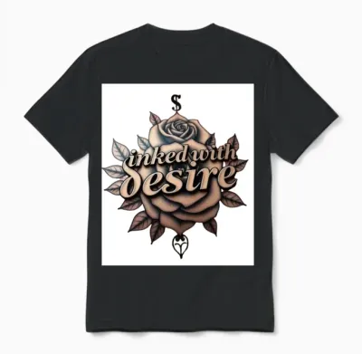 Inked with Desire Unisex T-Shirt - Black