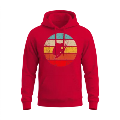 Koala Retro Unisex Hoodie - Red