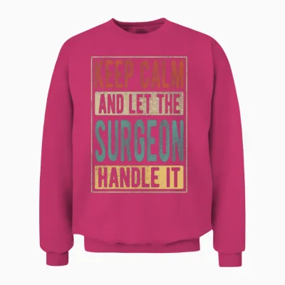 Surgeon Retro Gift Unisex Sweatshirt - Heliconia