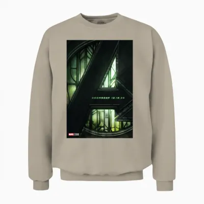 Marvel Avengers: Doomsday Movie Teaser Unisex Sweatshirt - Sand