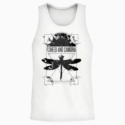 Coheed Und Cambria Dissect Unisex Tank Top - White