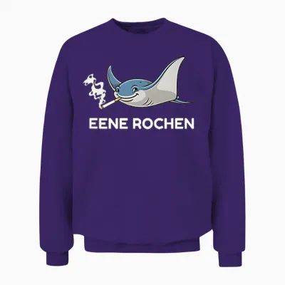 Ene Rochen Fun Unisex Sweatshirt - Purple
