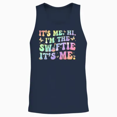 Its Me Hi Im the Birthday Girl Its Me Birthday Taylor Women Unisex Tank Top - Navy