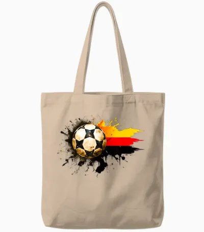Deutschland Fanartikel Damen Herren Tote Bags - Natural