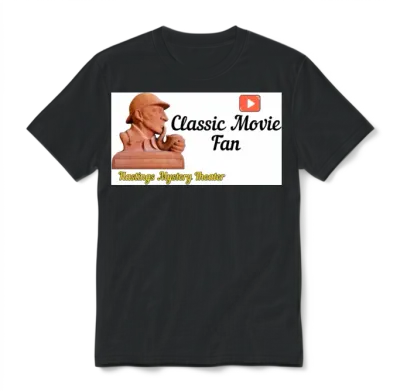 Classic Movie Fan Sherlock Holmes -Mystery Theater Unisex T-Shirt - Black