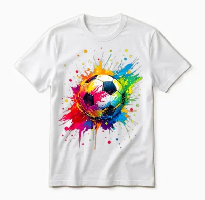 Football Fans Passionate Football Unisex T-Shirt - White