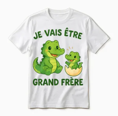 Child Big Brother - I Will Be Big Brother; Future Big Brother Unisex T-Shirt - White