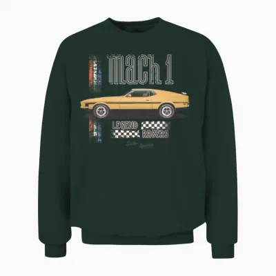 Mach 1 - Legend Racers Unisex Sweatshirt - Forest